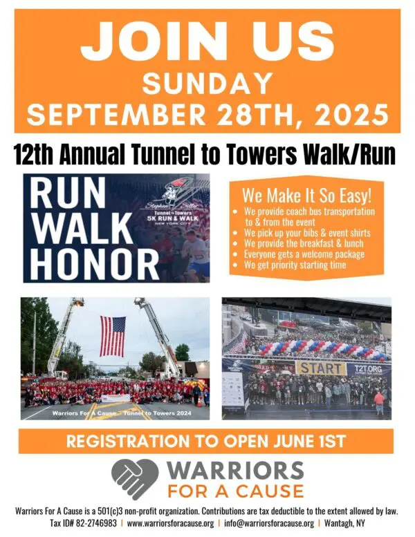 2025 Tunnel to Tower Event Registration
